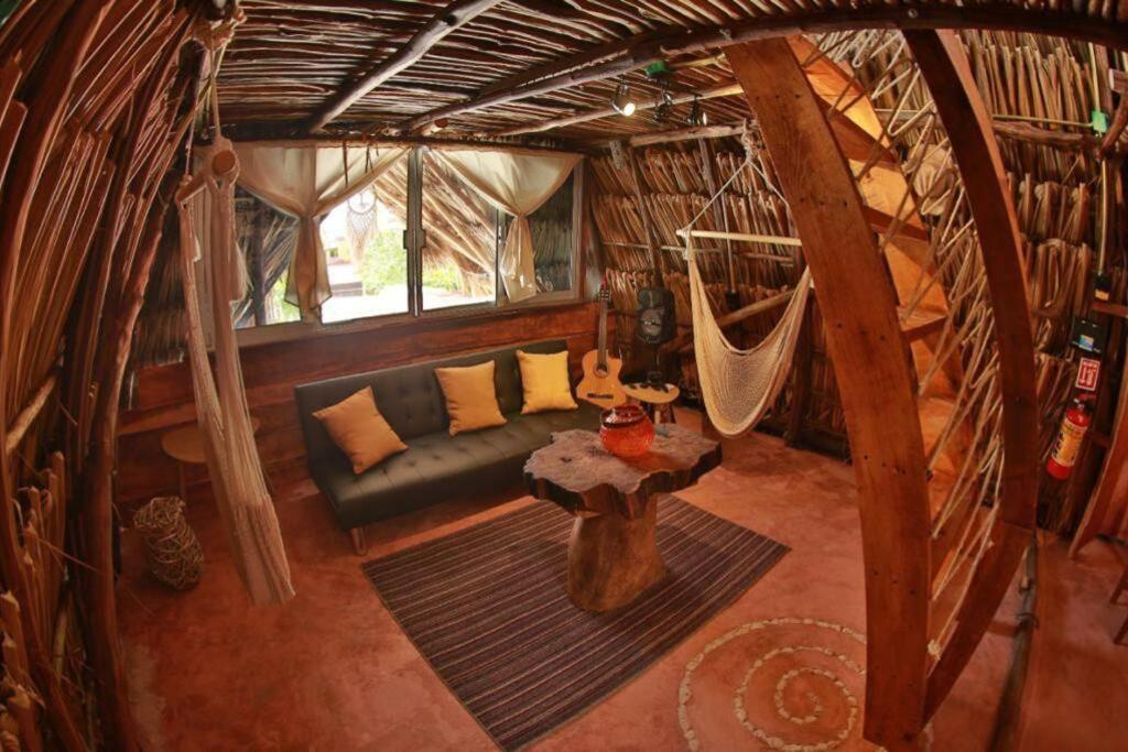 Jungla Bacalar Apartment Bagian luar foto