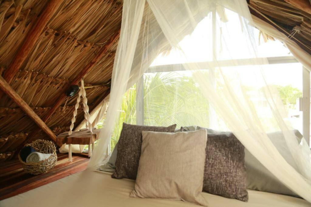 Jungla Bacalar Apartment Bagian luar foto