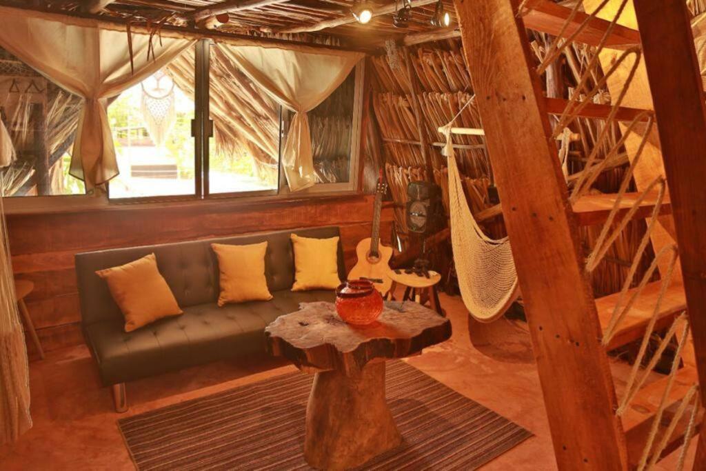 Jungla Bacalar Apartment Bagian luar foto
