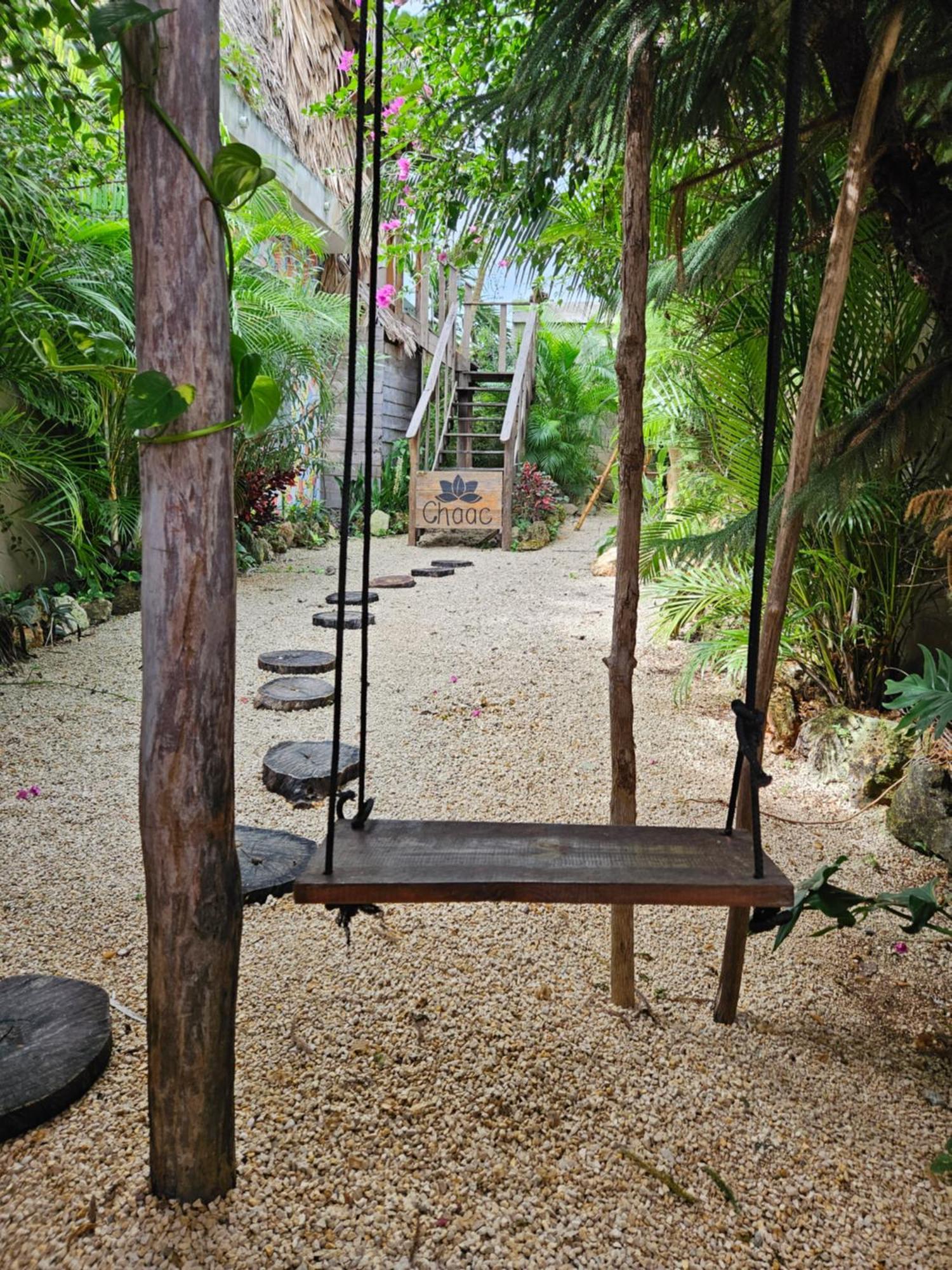 Jungla Bacalar Apartment Bagian luar foto