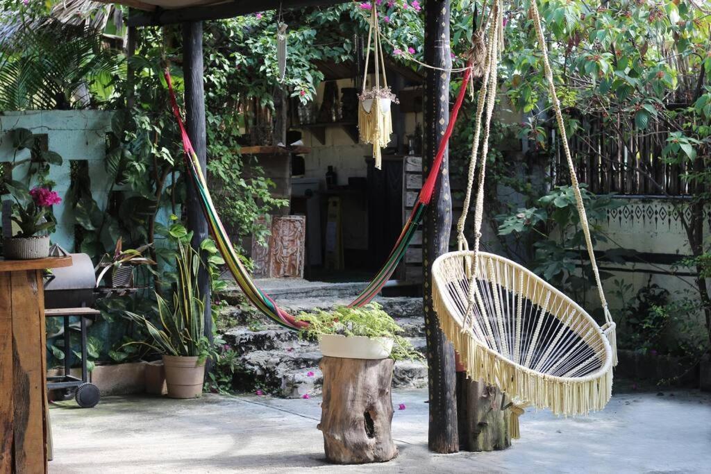 Jungla Bacalar Apartment Bagian luar foto